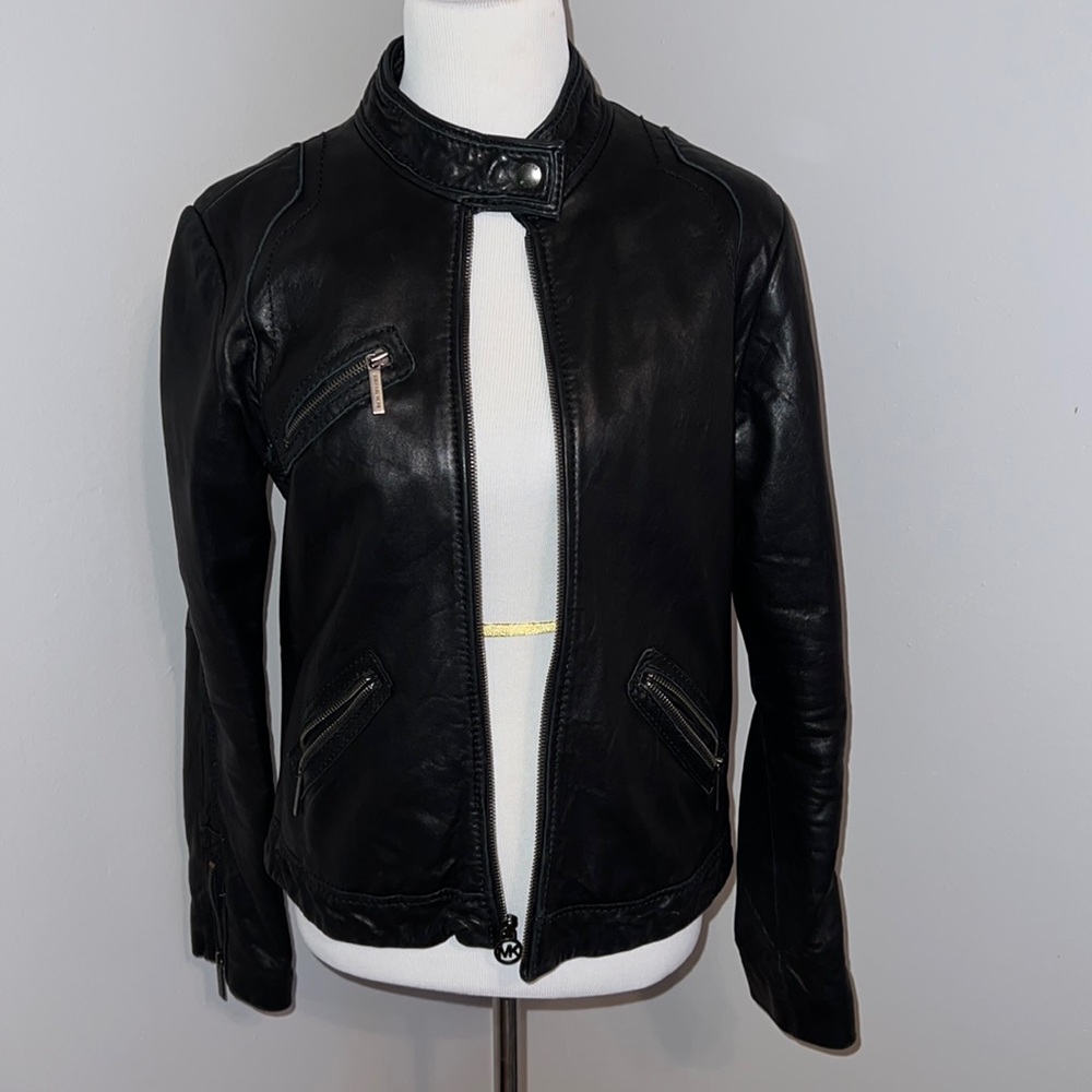 Michael Kors Leather Jacket